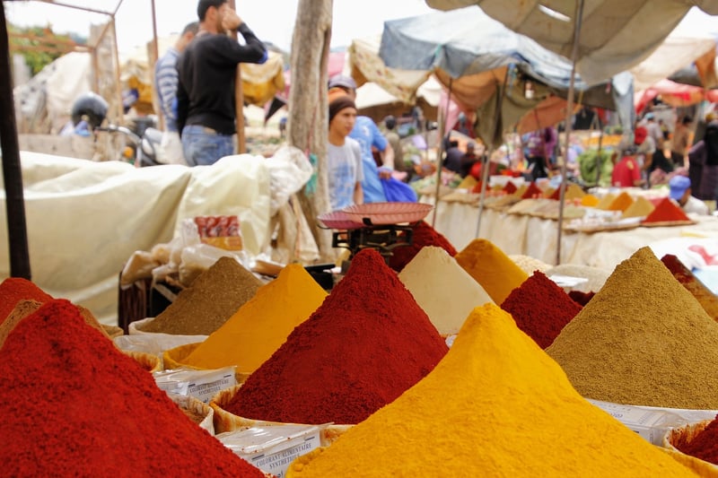 Exotic Spices Showcase